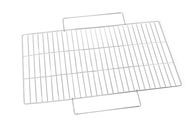 Решетка гриль 24*48 плоский лист д/мангала