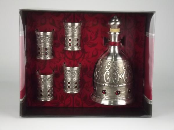 Набор д/водки 5 предметов "Рубин"