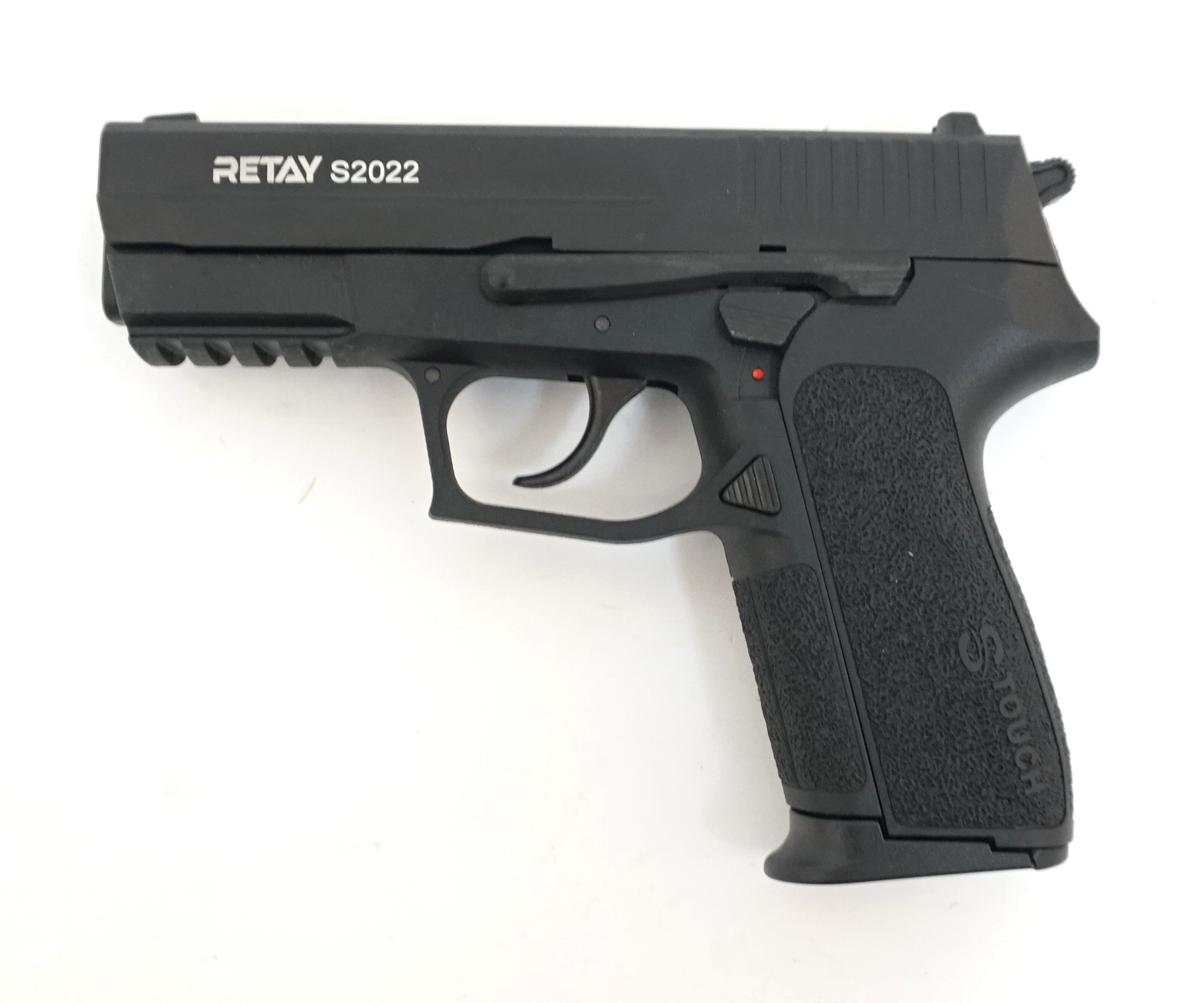 Пистолет охолощенный Retay S2022 (Sig Sauer), к.9мм (никель)